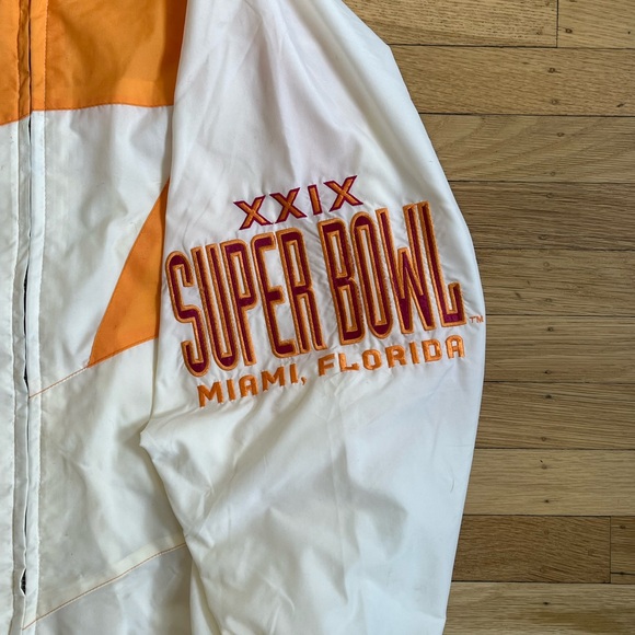 NWT Deadstock vintage 1995 Super Bowl windbreaker - Picture 6 of 6